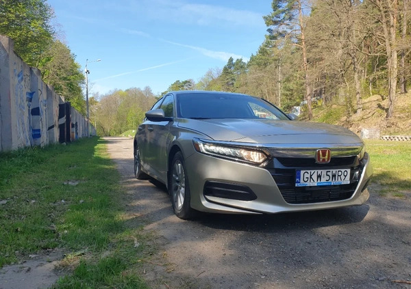 Honda Accord cena 74900 przebieg: 92000, rok produkcji 2018 z Kwidzyn małe 596